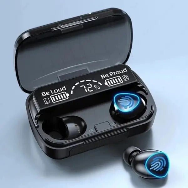 M10 TWS Bluetooth 5.1 Wireless Earbuds with 2200mAh Power Bank Charging Case – Trendz Inn