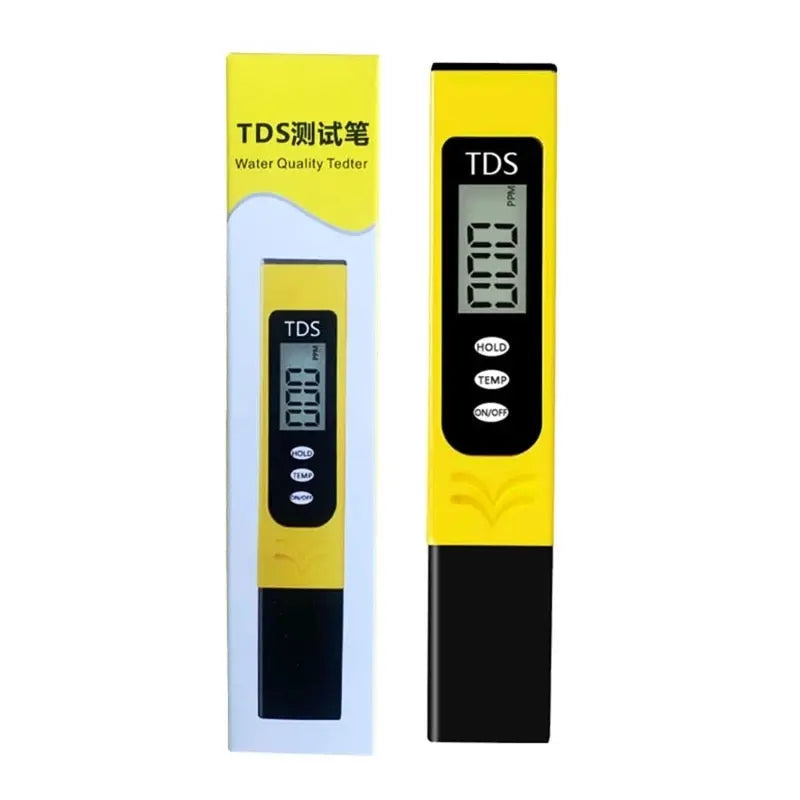 Digital TDS water quality tester meter with temperature compensation data lock automatic shutdown by Trendz Inn professional water testing device