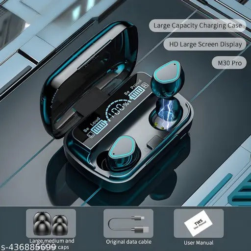 M10 TWS Bluetooth 5.1 Wireless Earbuds with 2200mAh Power Bank Charging Case – Trendz Inn