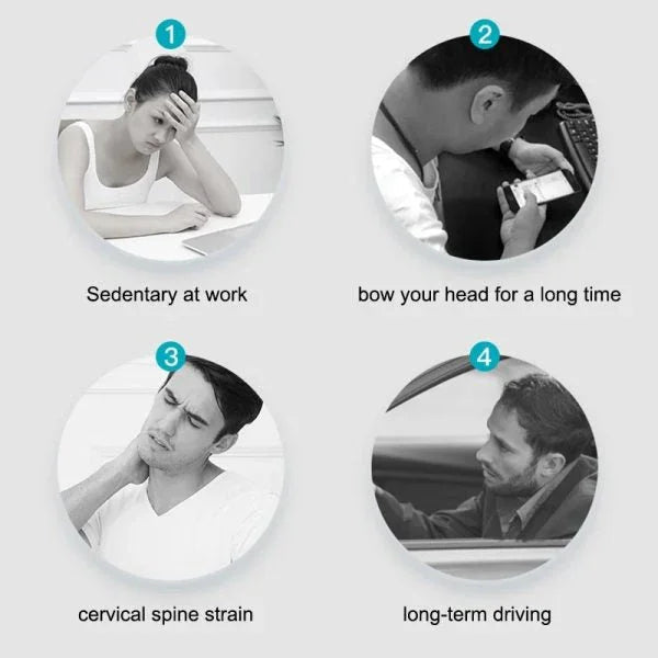 6-Wheel Neck Massager for deep tissue pain relief, neck and shoulder muscle relaxation – Trendz Inn Pakistan