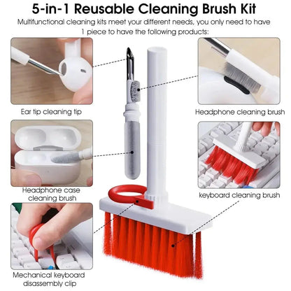 5-in-1 Keyboard Cleaning Kit Trendz Inn.