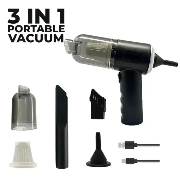 3 in 1 Portable Vacuum Cleaner Trendz Inn.