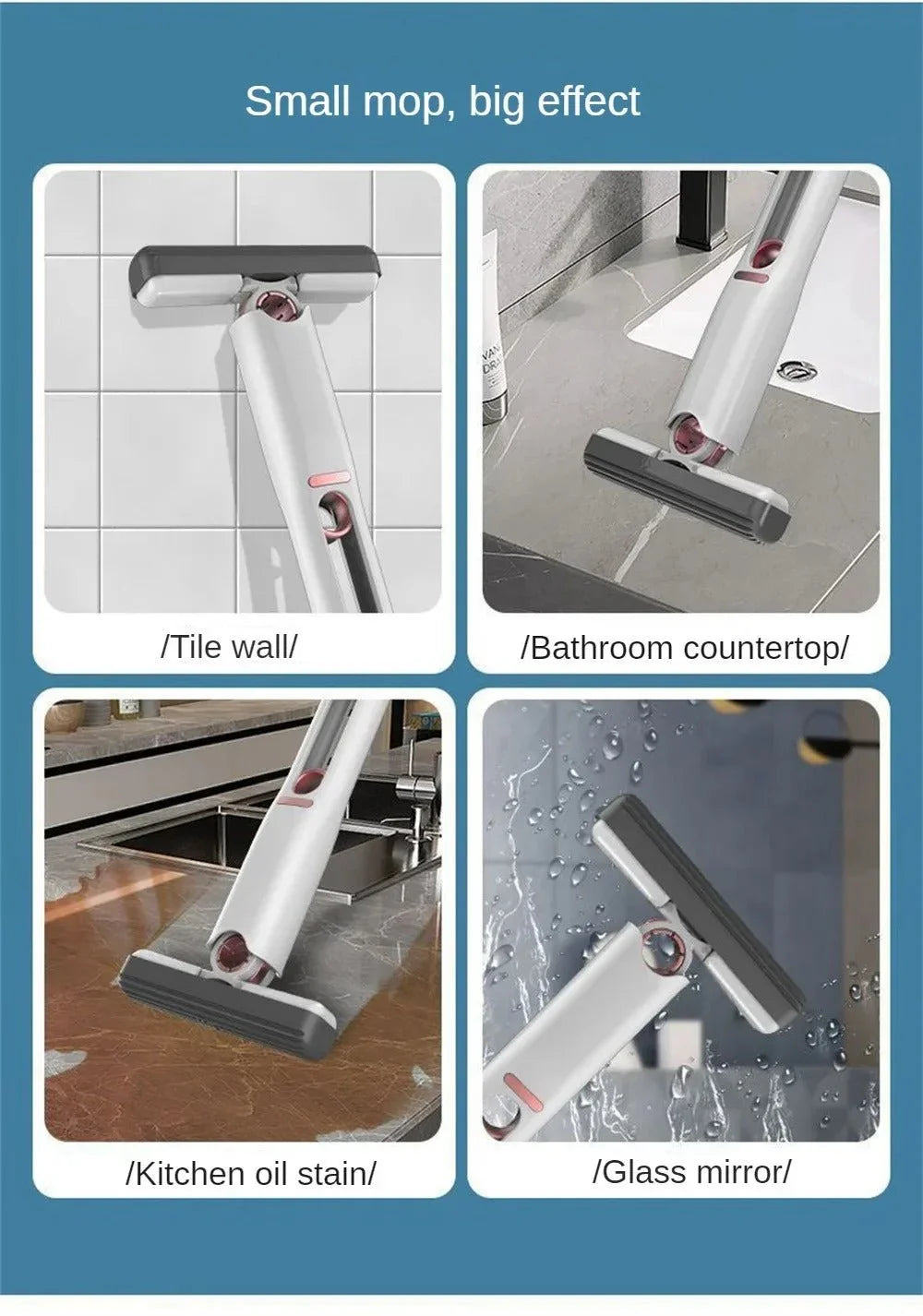 Mini Portable Sponge Mop Trendz Inn.